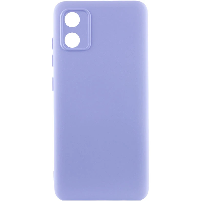 Чохол Silicone Cover Ummi Lakshmi Full Camera (AA) для Motorola Moto E13 – Бузковий / Dasheen. Фото 1 з 2