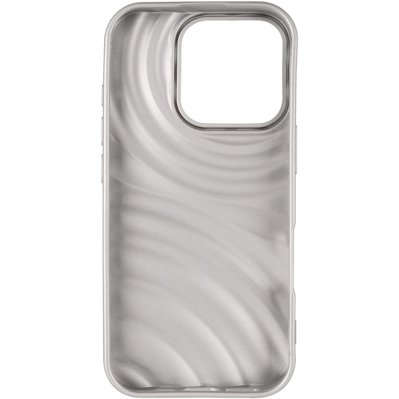 Чехол TPU MonoWave для Apple iPhone 16 Pro – Light Gray. Фото 4 из 6