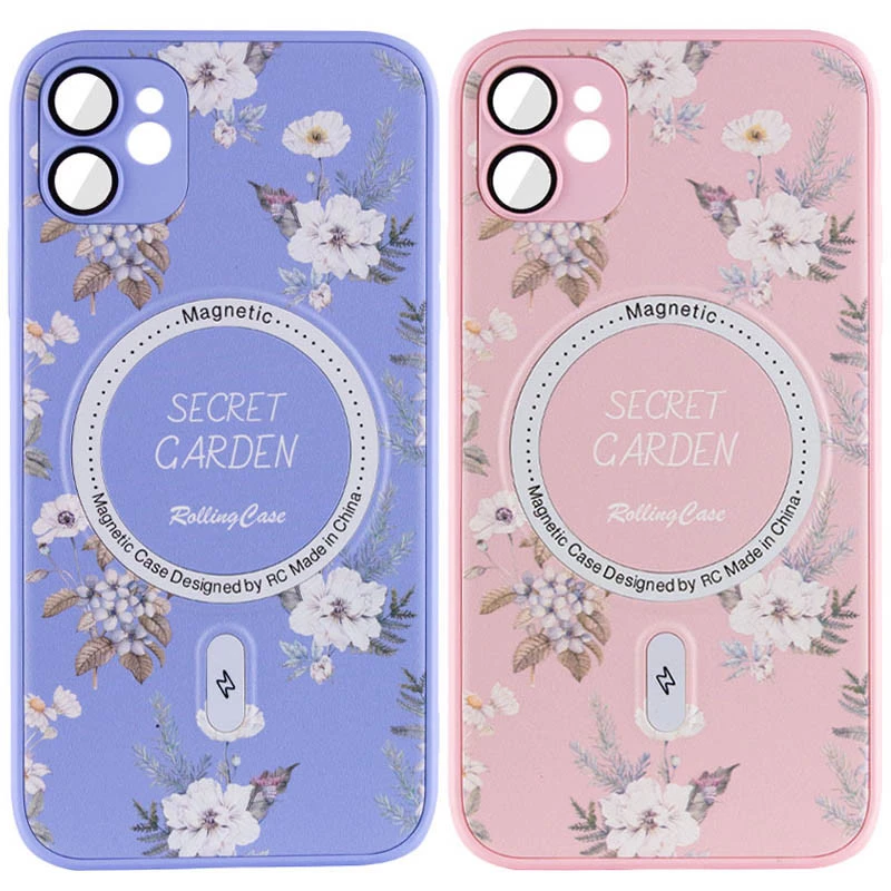 TPU+PC чохол Secret Garden з MagSafe на Apple iPhone 12 (6.1") фото 1 з 3