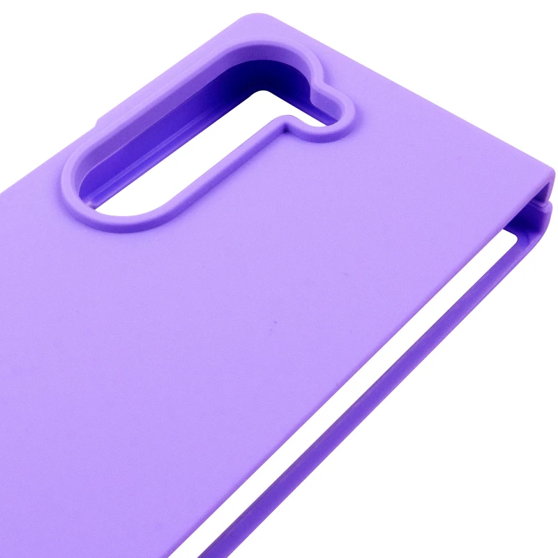 Чохол Foldables Silicone Cover Lakshmi (AAA) для Samsung Galaxy Z Fold6 – Бузковий / Dasheen. Фото 6 з 7