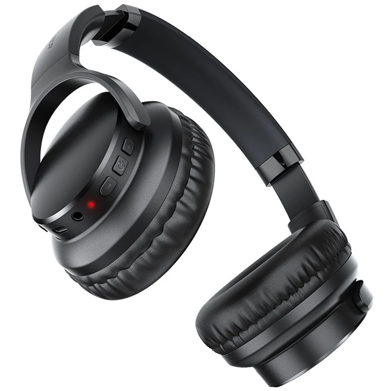 Накладні бездротові навушники Acefast H10 – Black. Фото 4 з 6