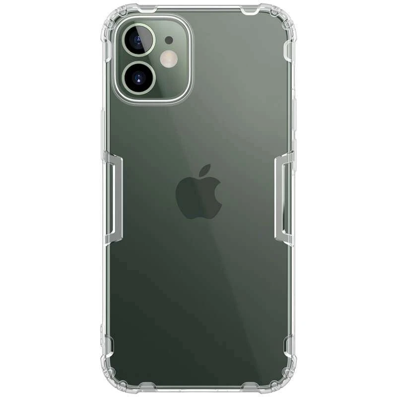 

Ультратонкий силіконовий чохол Nillkin на Apple iPhone 12 mini (5.4") (Безбарвний (прозорий))