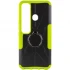 Протиударний чохол Protective з кільцем на TECNO Spark 7 Pro – Салатовий. Фото 1 з 5