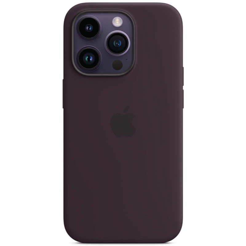 

Чохол Silicone Case з закритим низом на Apple iPhone 15 Pro Max (6.7") (Фіолетовий / Elderberry)