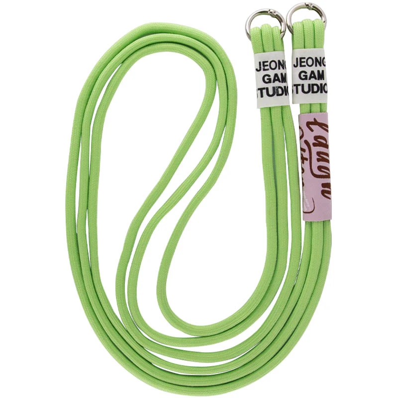 Чохол Cord case з кольоровим ремінцем на Apple iPhone 13 Pro (6.1") – Салатовий. Фото 3 з 6