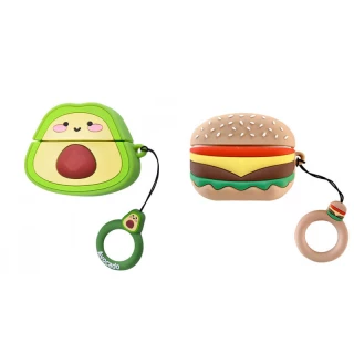 Силиконовый футляр Food для наушников AirPods 3 + кольцо фото 1 Силиконовый футляр Food для наушников AirPods 3 + кольцо фото 1 из 1