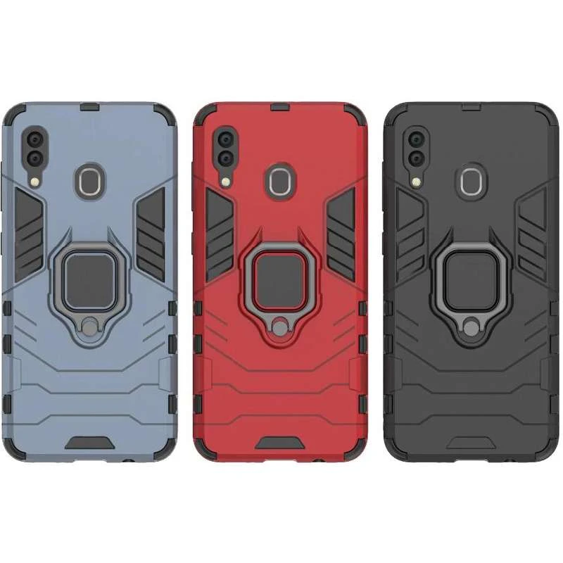 

Протиударний чохол Transformer з кільцем на Samsung Galaxy A20 / A30