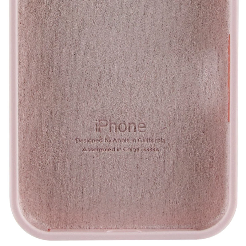 Чохол Silicone Case з закритим низом на Apple iPhone 17e (6.1") – Рожевий / Chalk Pink. Фото 8 з 8