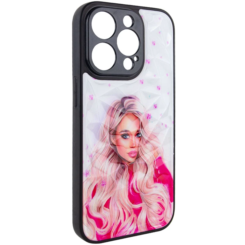 Скляний чохол Prisma Ladies на Apple iPhone 14 Pro (6.1") – Pink. Фото 4 з 7