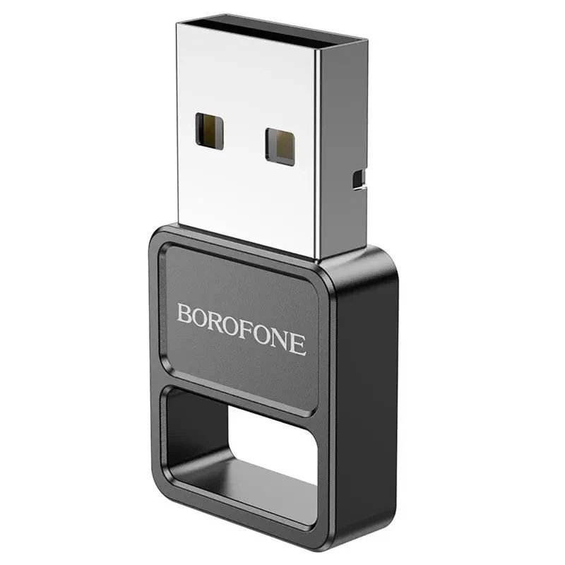 Bluetooth адаптер Borofone DH8 USB – Black. Фото 3 з 5