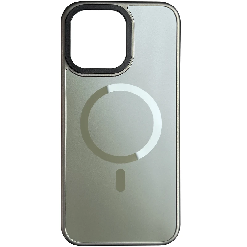 Пластикова накладка Fibra ArcLine Case with MagSafe для Apple iPhone 17 (6.3") – Gray. Фото 1 з 1