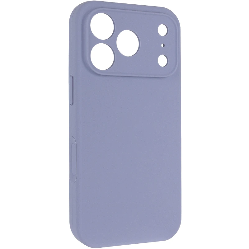 Чехол Silk Full Camera Protective (AA) NO LOGO для Apple iPhone 17 Pro (6.3") – Серый / Lavender Gray. Фото 2 из 8