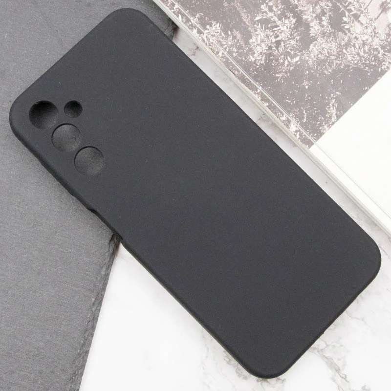 Чехол Silicone Case Lakshmi Premium з закритою камерою на Samsung Galaxy A18 – Черный / Black. Фото 7 из 14