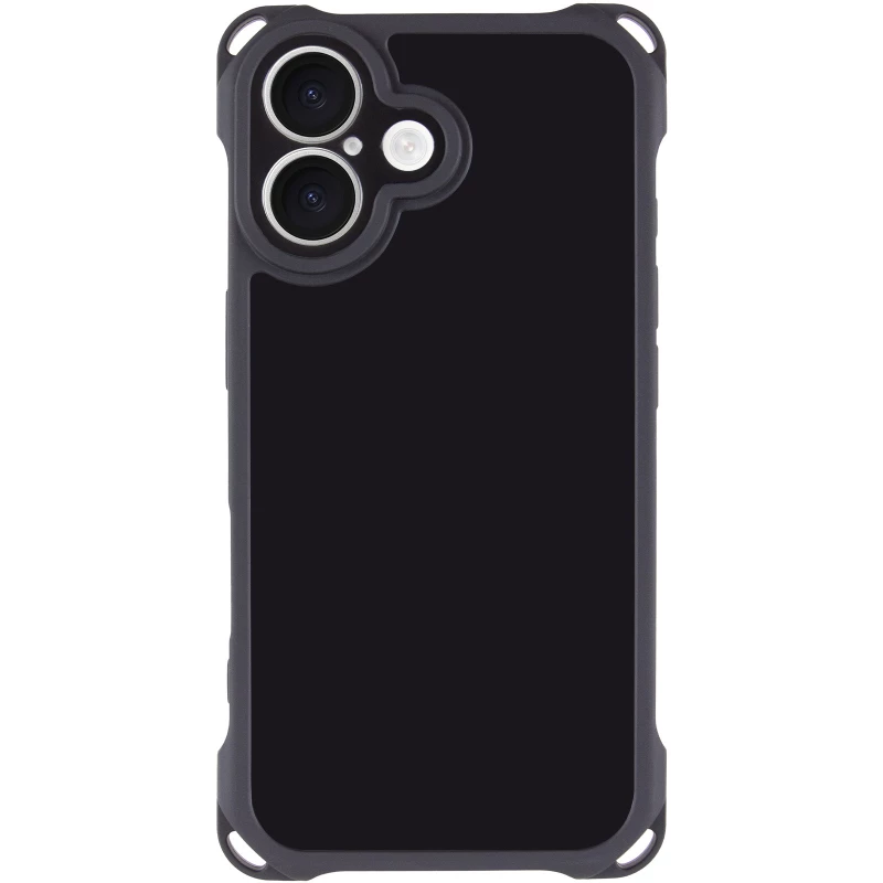 Силіконовий чохол CrossBody зі шнурком для Apple iPhone 16 Plus – Black. Фото 6 з 11