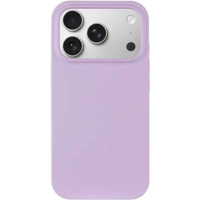 Чохол Silk (AA) NO LOGO with Magnetic Fit для Apple iPhone 17 Pro (6.3") – Бузковий / Lilac. Фото 4 з 7