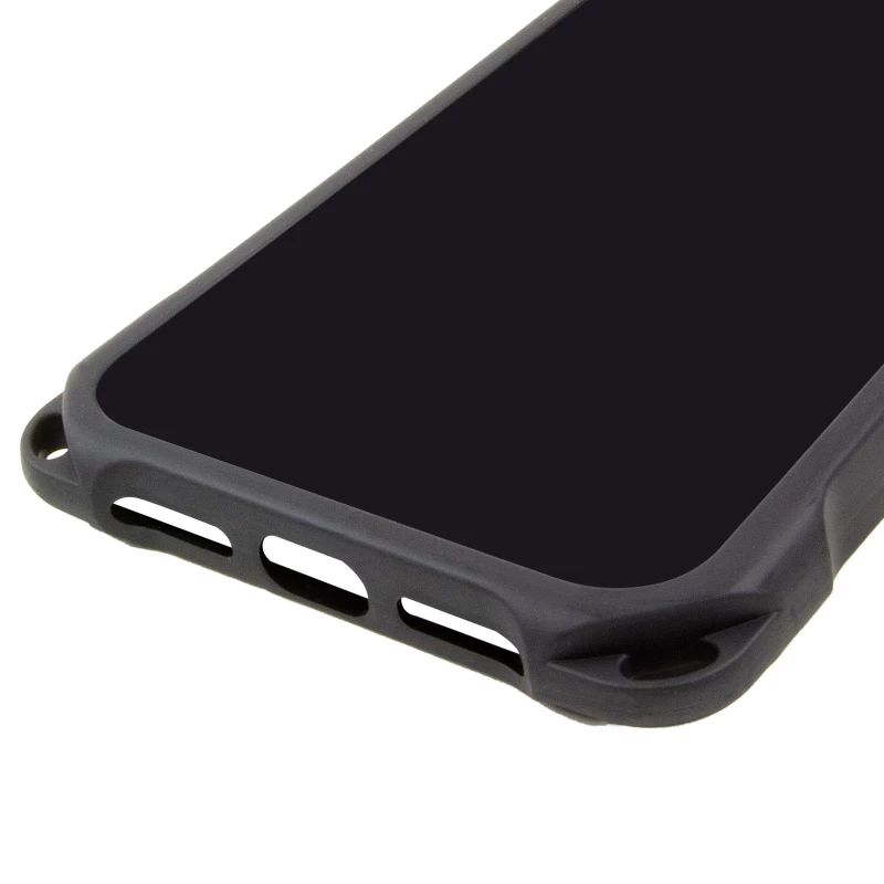 Силиконовый чехол CrossBody со шнурком для Apple iPhone 15 (6.1") – Black. Фото 9 из 11