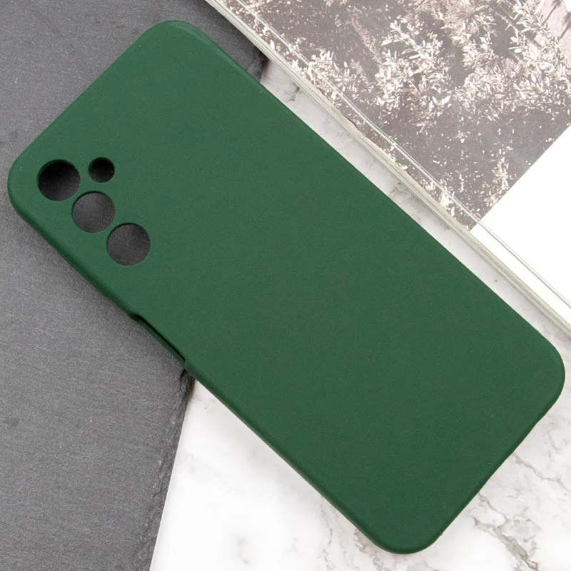 Чехол Silicone Case Lakshmi Premium з закритою камерою на Samsung Galaxy A18 – Зеленый / Cyprus Green. Фото 7 из 14
