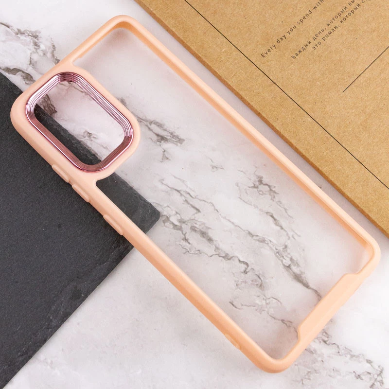 Чехол TPU+PC Lyon Case для Xiaomi Redmi Note 11 (Global) / Note 11S – Pink. Фото 6 из 7