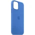 Чохол Silicone Case з закритим низом на Apple iPhone 15 (6.1") – Синій / Capri Blue. Фото 4 з 6