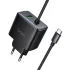МЗП Hoco C164A New PD30W+QC3.0 (1USB-A/1C) + встроенный кабель Type-C фото 1 з 1