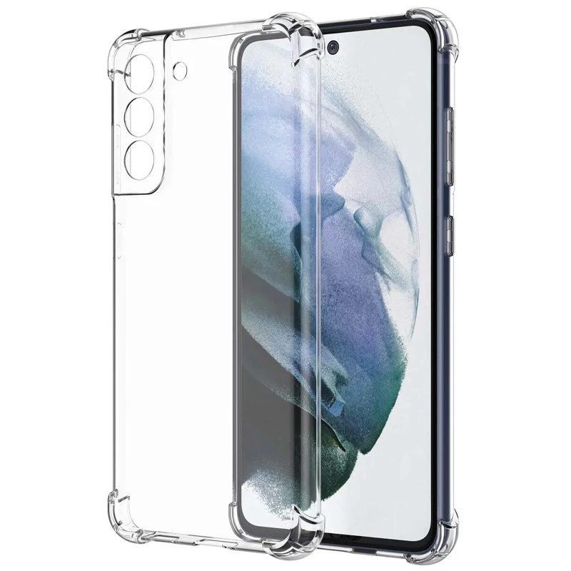 Ультратонкий силіконовий чохол GETMAN з критими бортами та камерою для Samsung Galaxy S22 фото 1 з 1