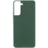 Чохол Silicone Case Lakshmi Premium на Samsung Galaxy S21 FE – Зелений / Cyprus Green. Фото 1 з 3