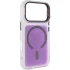Чохол TPU+PC Jewel Sparkle with MagSafe для Apple iPhone 17 Pro (6.3") – Lavender Glitter. Фото 2 з 8