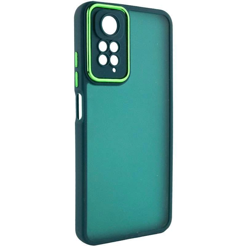 

TPU+PC чохол Accent на Xiaomi Redmi Note 11 (Global) / Note 11S (Green)