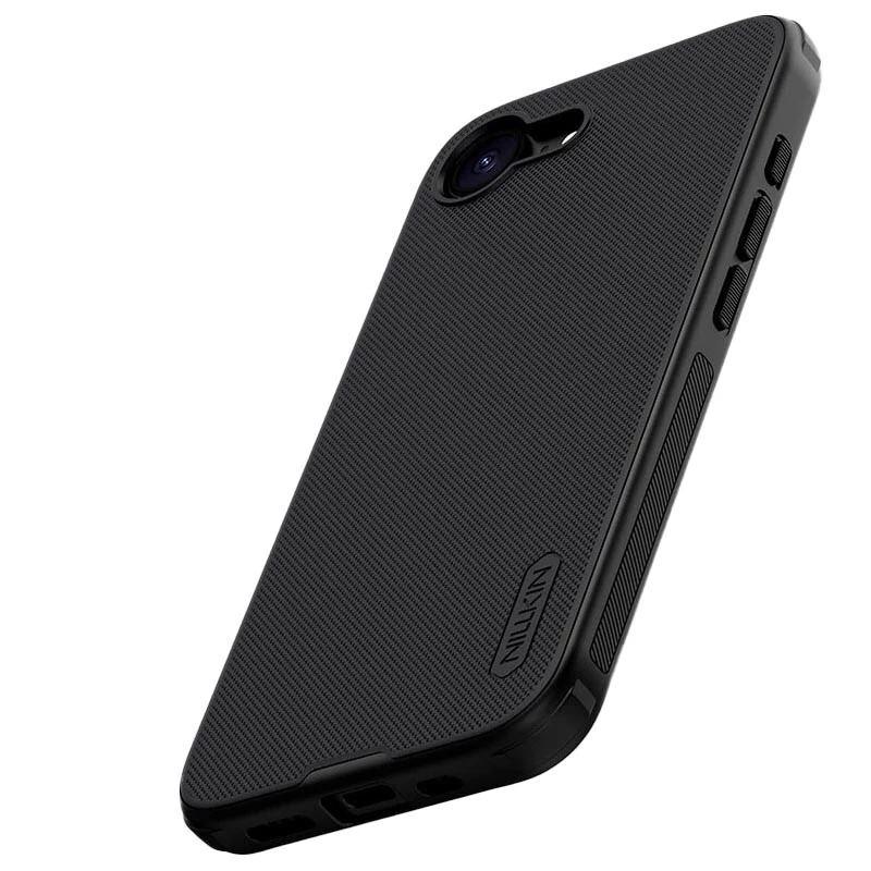 Пластиковая накладка Nillkin Pro для Apple iPhone 17e (6.1") – Черный / Black. Фото 7 из 9