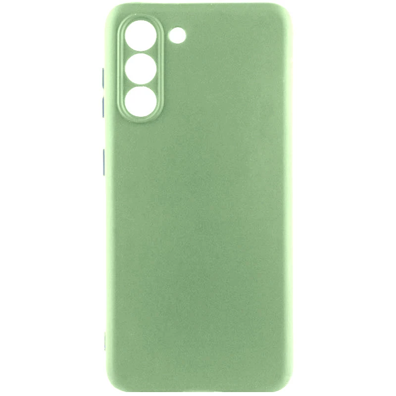 Чохол Silicone Case Lakshmi з закритою камерою на Samsung Galaxy S24 – Зелений / Pistachio. Фото 2 з 4