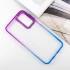 Силіконовий чохол фреш на Samsung Galaxy A24 4G – Синій / Фіолетовий. Фото 6 з 9