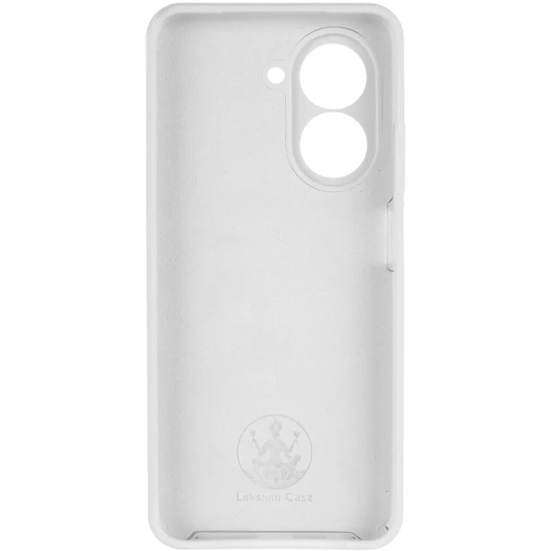 Чохол Silicone Case Lakshmi Premium із закритою камерою для Xiaomi Poco C71 – Білий / White. Фото 4 з 6