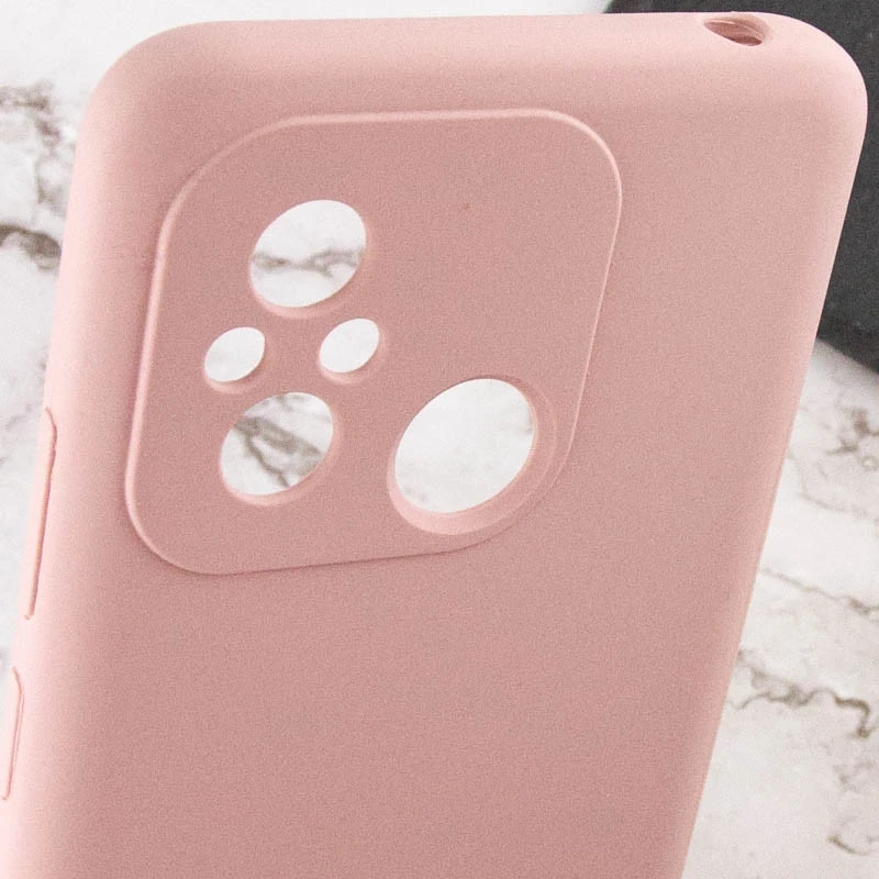 Чохол Silicone Case Lakshmi Premium із закритою камерою для Xiaomi Redmi 12C / Poco C55 – Рожевий / Pink Sand. Фото 11 з 13