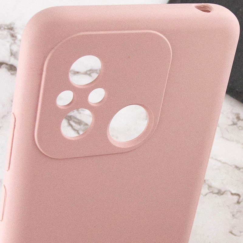Чохол Silicone Case Lakshmi Premium з закритою камерою на Xiaomi Redmi 12C / Poco C55 – Рожевий / Pink Sand. Фото 11 з 13