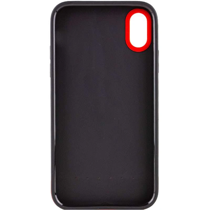 Двоколірний чохол Bichromatic на Apple iPhone X (5.8") – Black / Red. Фото 3 з 5