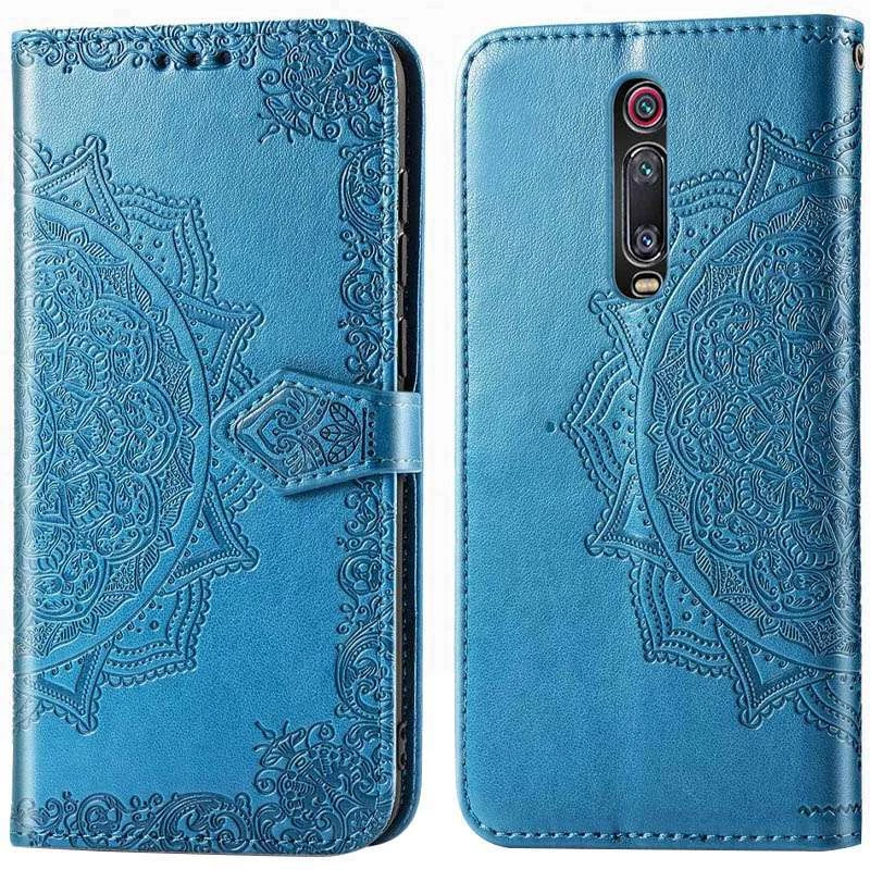 Шкіряний чохол-книжка Art Case з візитницею для Xiaomi Redmi K20 / K20 Pro / Mi9T / Mi9T Pro – Синій. Фото 4 з 6