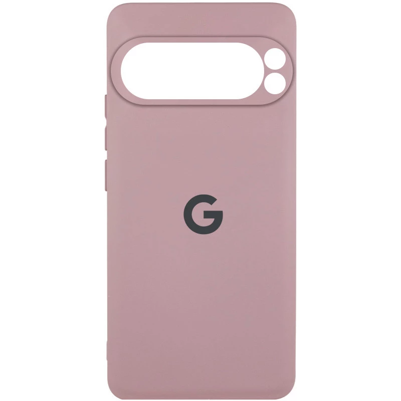 Чехол Silicone Case Lakshmi Premium L с закрытой камерой для Google Pixel 9 Pro – Розовый / Pink Sand. Фото 3 из 7