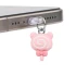 Заглушка силіконова Type-C з подвеской IP44 – Lollipop Pink. Фото 3 з 3