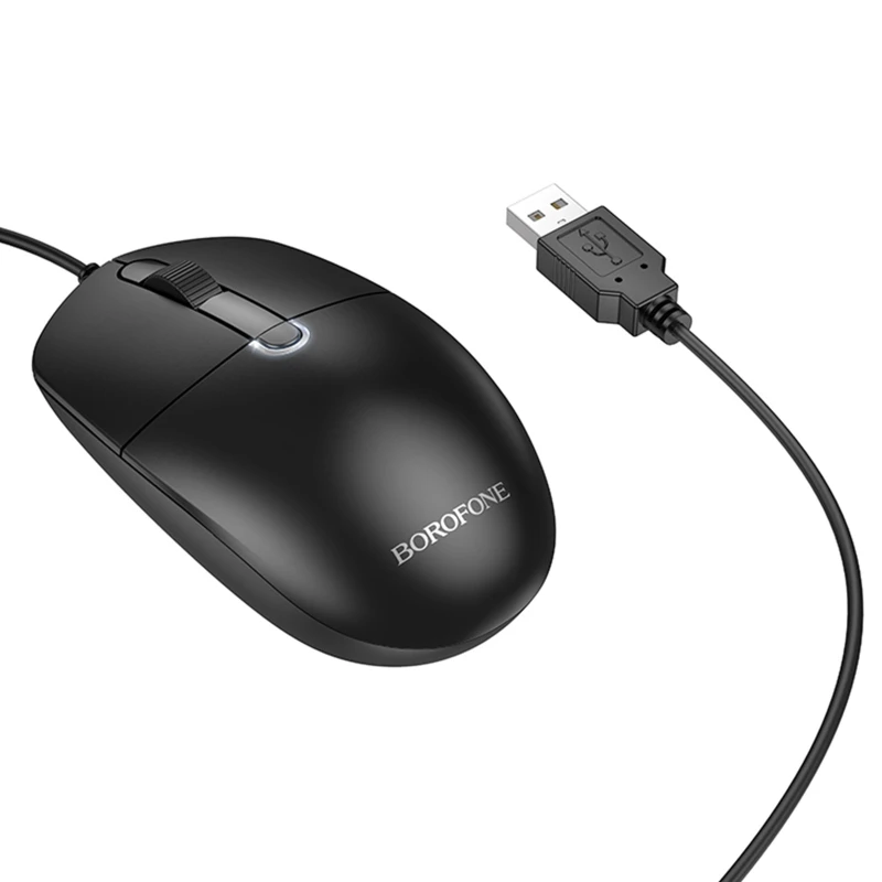 Мышь проводная Borofone BG17 Morning фото 1 из 1