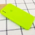 Чехол Silicone Case Square с защитой камеры для Apple iPhone XS Max (6.5") – Салатовый / Neon green. Фото 2 из 3