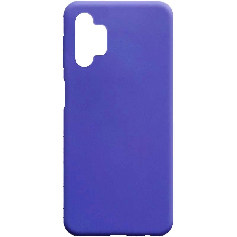 

Кольоровий силіконовий чохол на Samsung Galaxy A32 (A326B) 5G (Бузковий)