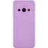 Кольоровий силіконовий чохол із захистом камери на Xiaomi Redmi A3 – Сливовий / Purple. Фото 1 з 3