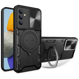 Ударостійкий чохол Bracket Ringstand із захисною шторкою для камери на Samsung Galaxy A24 4G фото 1 Ударостійкий чохол Bracket Ringstand із захисною шторкою для камери на Samsung Galaxy A24 4G фото 1 з 1