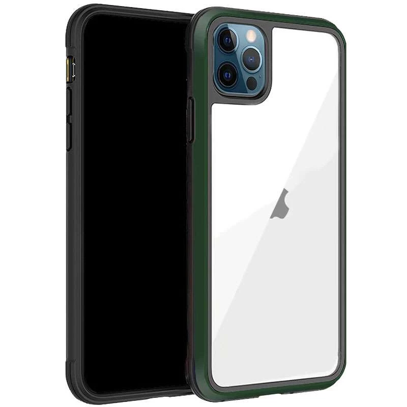 

Чехол PC+TPU+Metal K-DOO Ares для Apple iPhone 13 Pro (6.1") (Зеленый), Зелений