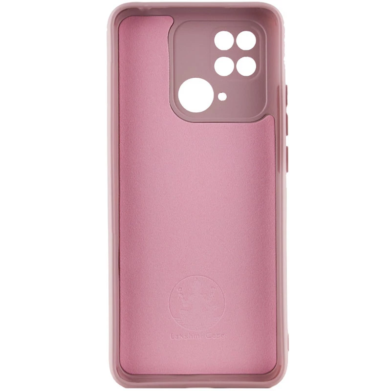 Чохол Silicone Case Lakshmi Plus з закритою камерою на Xiaomi Redmi 10C – Рожевий / Pink Sand. Фото 3 з 5