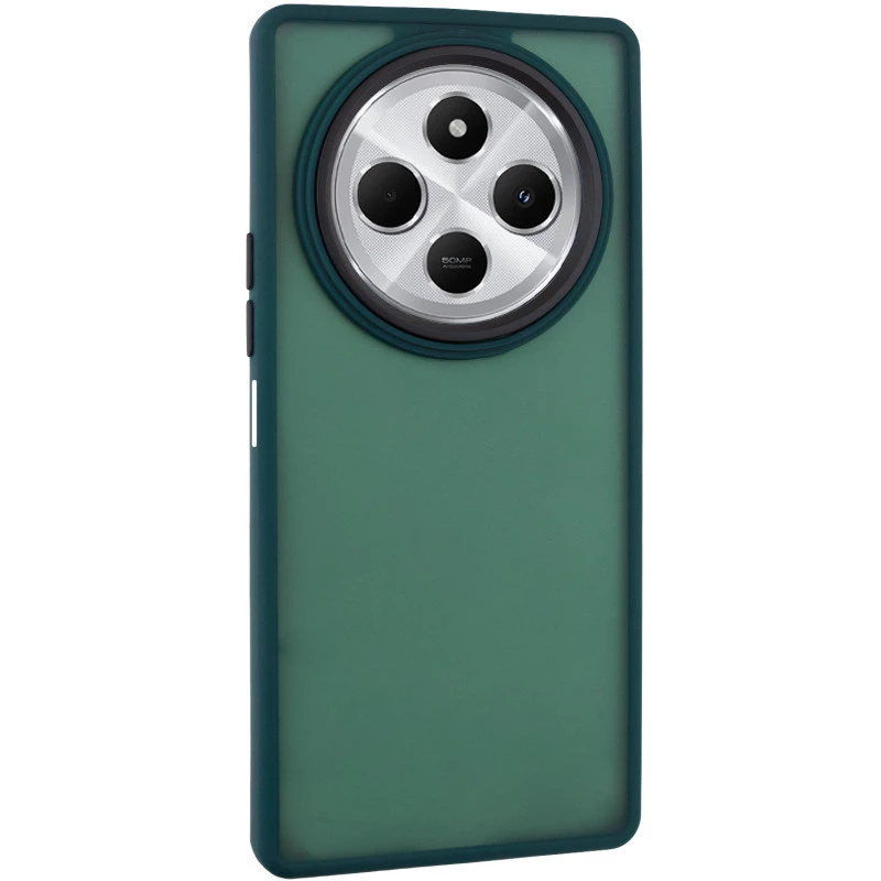 Чохол TPU+PC Lyon Frosted на Xiaomi Redmi 14C / Poco C75 – Green. Фото 1 з 5