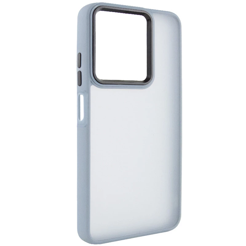 Чохол TPU+PC Lyon Frosted на Infinix Hot 40i – Блакитний / Sky Blue. Фото 1 з 2