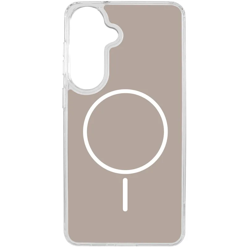 Чехол TPU+PC Nami with MagSafe для Samsung Galaxy A37 5G – Grey. Фото 3 из 6