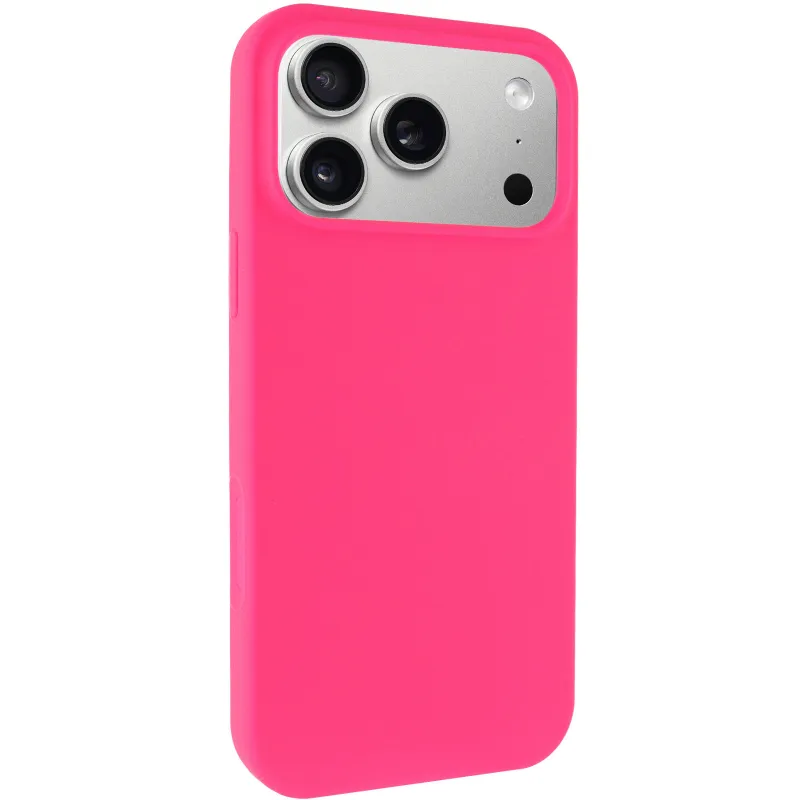 Чохол Silk Full Protective (AA) NO LOGO для Apple iPhone 17 Pro Max (6.9") – Рожевий / Barbie pink. Фото 2 з 6