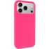Чохол з закритим низом Silicone Case на Apple iPhone 17 Pro Max (6.9") – Рожевий / Barbie pink. Фото 3 з 7
